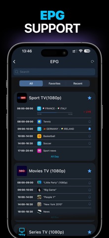 IPTV Smart Player Watch LiveTV iPhone screenshot 5