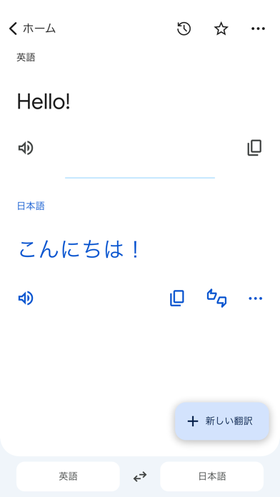 Google 翻訳 screenshot1