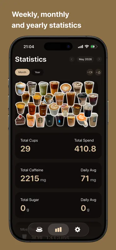 Cafeor: Coffee Tracker screenshot 2 of 5