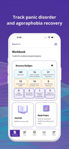 BraveSafe: Track Panic Attacks Screenshot 1 of 6