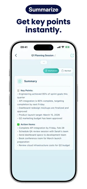 AI Meeting Note Taker - Memos screenshot 4