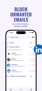 StayFresh: A Clean Email Inbox screenshot 2