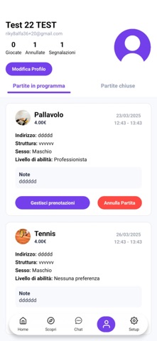 TeamFinder screenshot