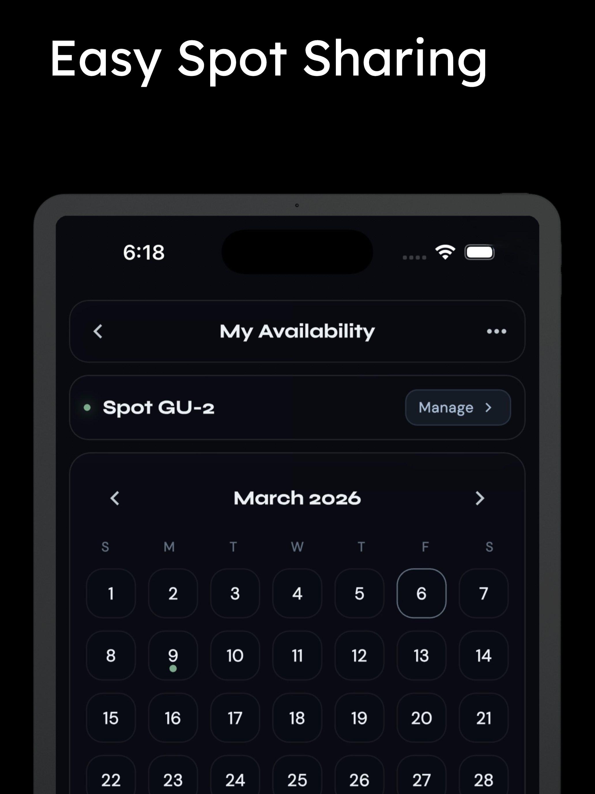 TakeMySpot Parking screenshot 8