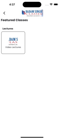 Badam Singh Classes screenshot