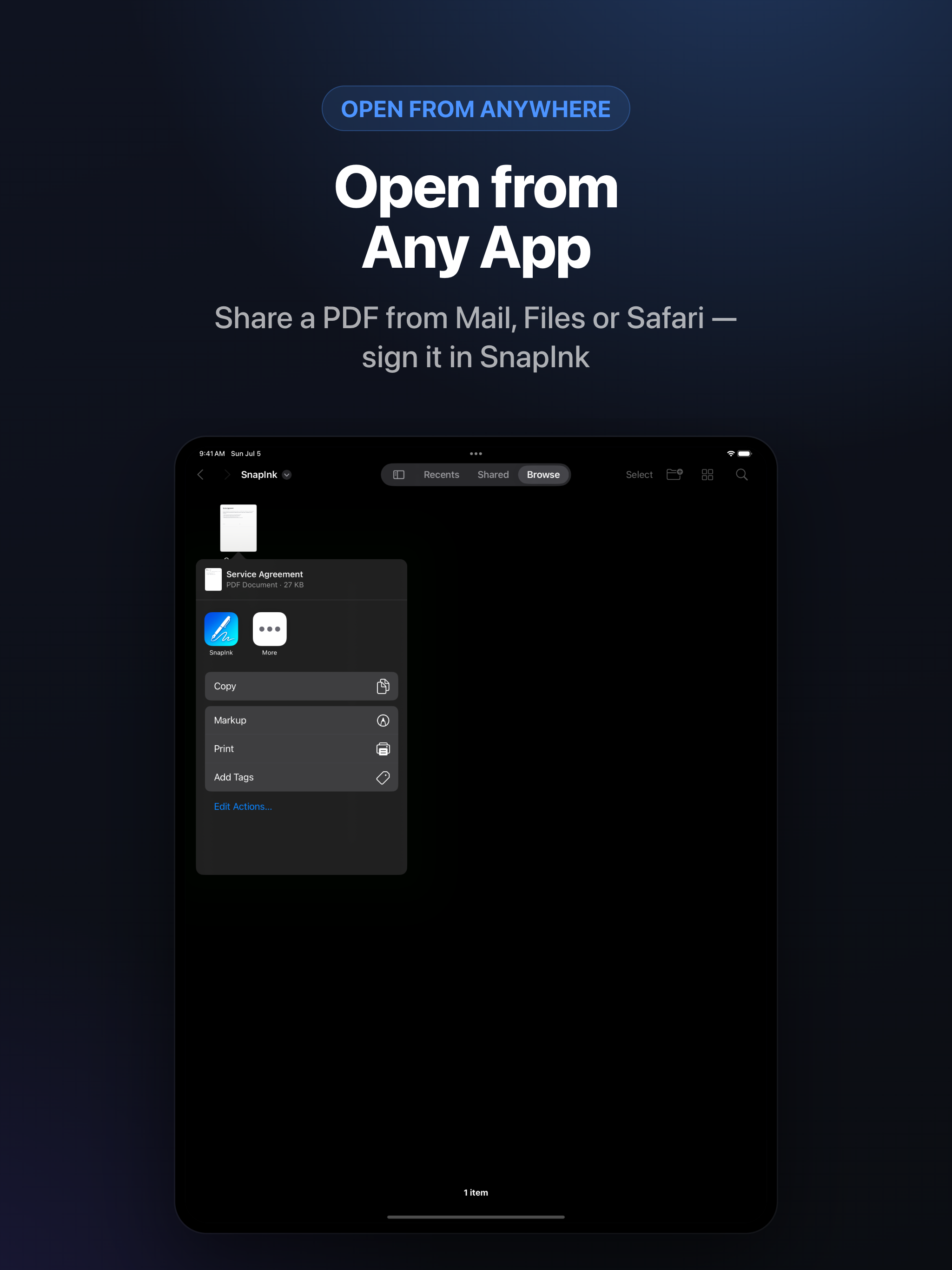 SnapInk - Sign PDF Documents screenshot 8