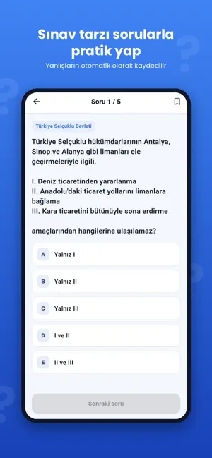 Tarih Zümresi: Lise ve YKS screenshot 3