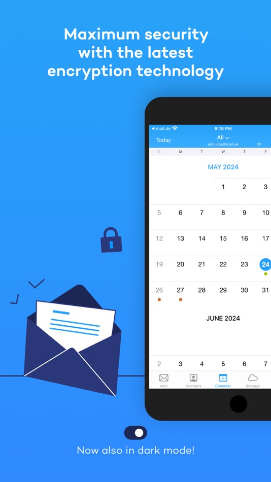 #2. mail.co.uk Mail (iOS) โดย: mail.de GmbH