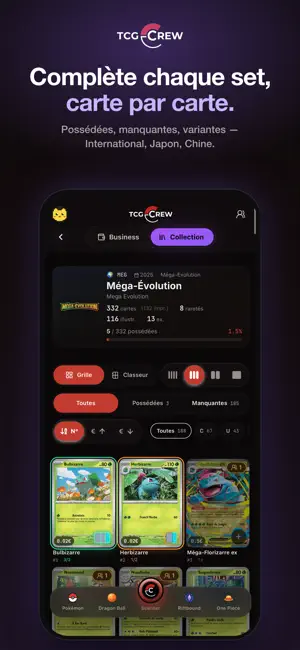 TCG Crew : Scan & Collection iPhone screenshot 4