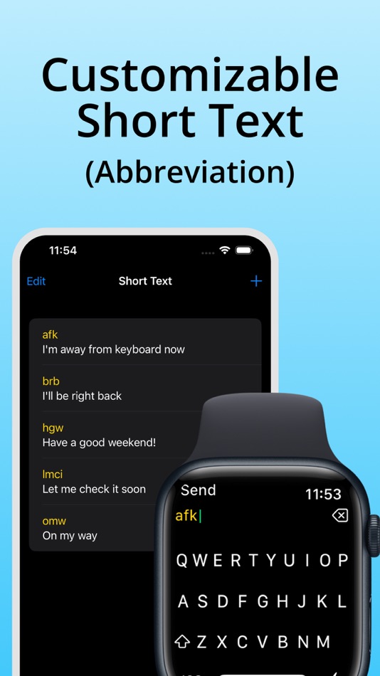 #5. WatchType - Watch Keyboard (iOS) 由: Bitsbaker LLC.