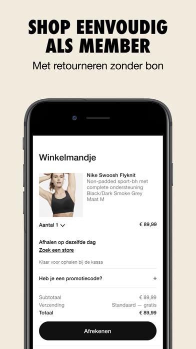 Nike: koop schoenen en kleding iPhone app afbeelding 6