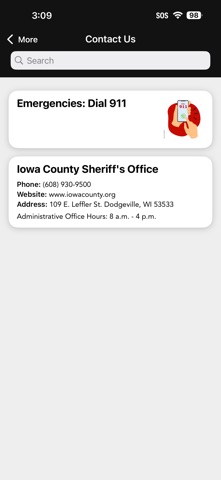 Iowa County Sheriff WI Screenshot 2 of 3