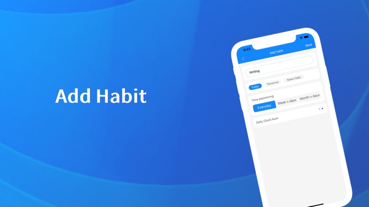 Attempt - habit record