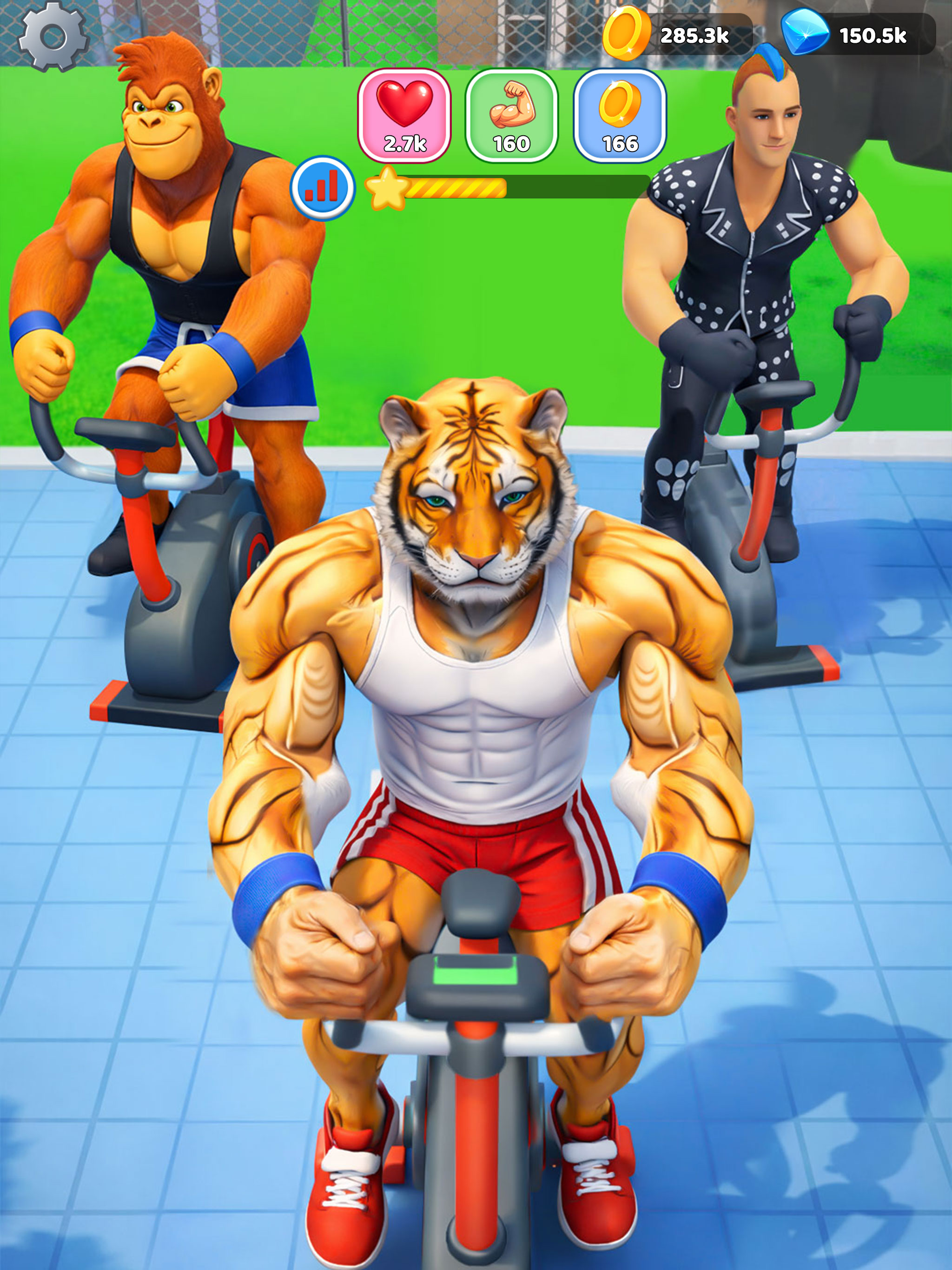 Gym IronIdle Clicker Hero Game screenshot 13