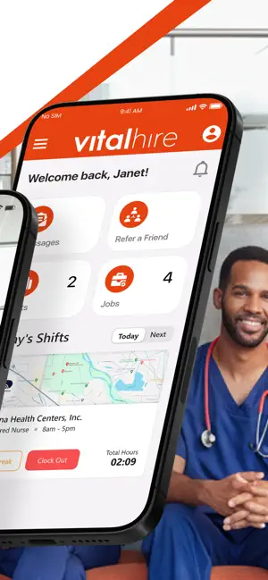 VitalHire screenshot 2