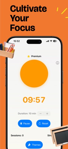 Focus Bloom: Pomodoro Timer Screenshot 2 of 4