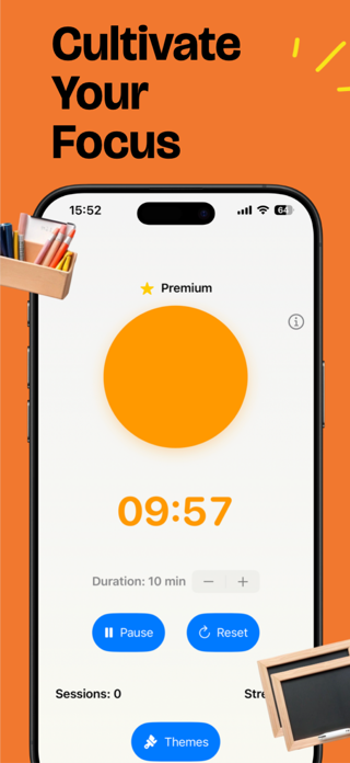 Focus Bloom: Pomodoro Timer Screenshot 2 of 4
