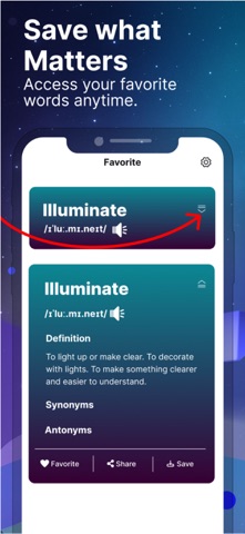 AI English Dictionary VocabSky iPhone screenshot