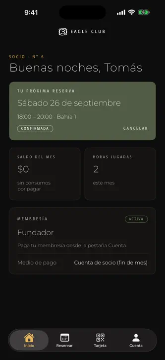 Eagle Club screenshot 1