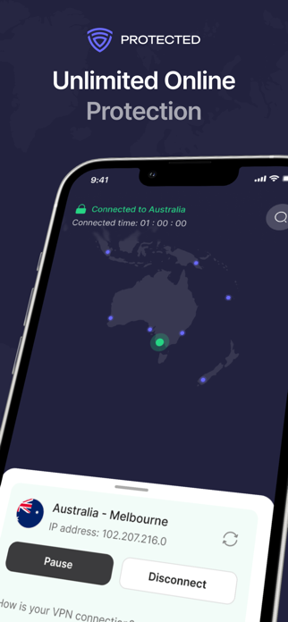 Protected VPN - Fast & Secure Screenshot 1 of 4