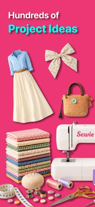 Sewie: Sewing Patterns & Ideas Screenshot 1 of 10