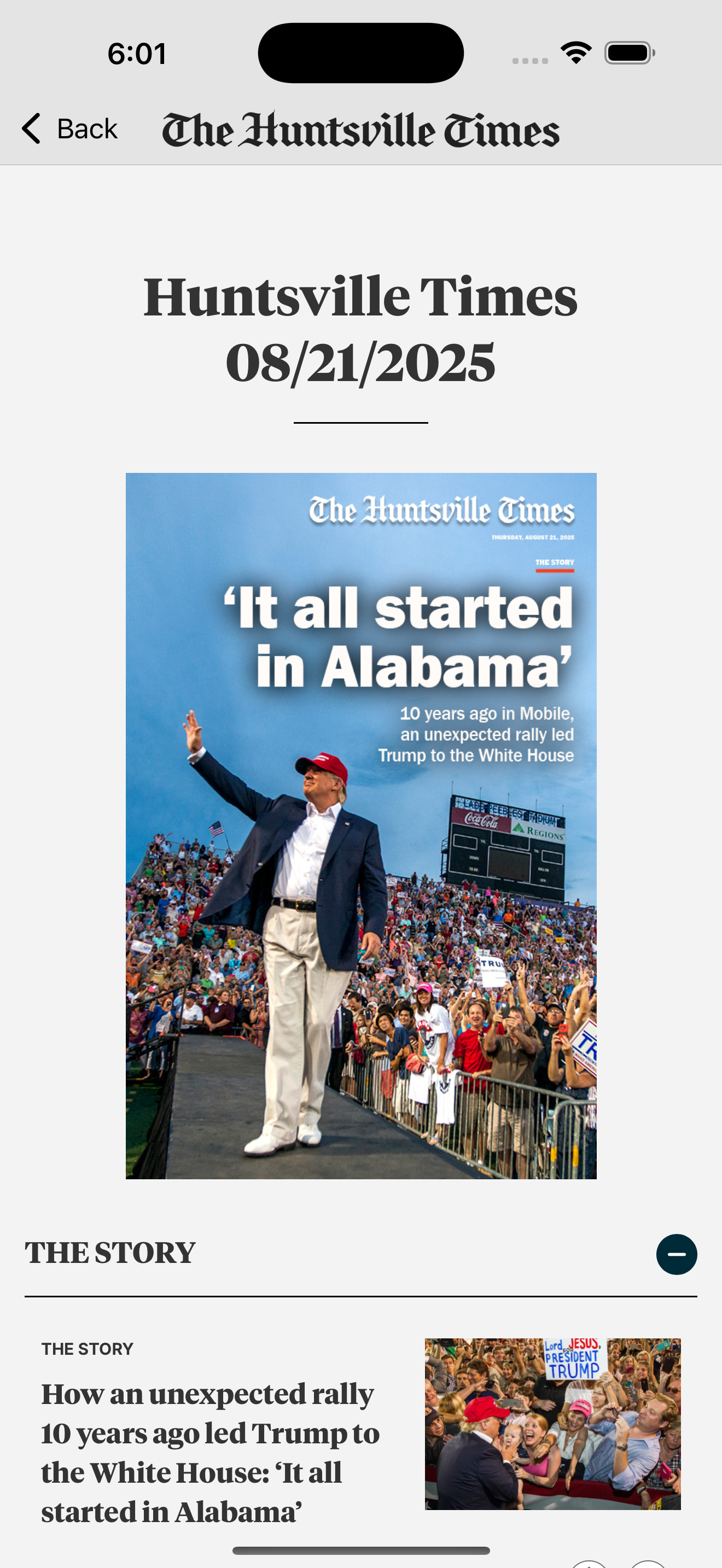 The Huntsville Times screenshot 2