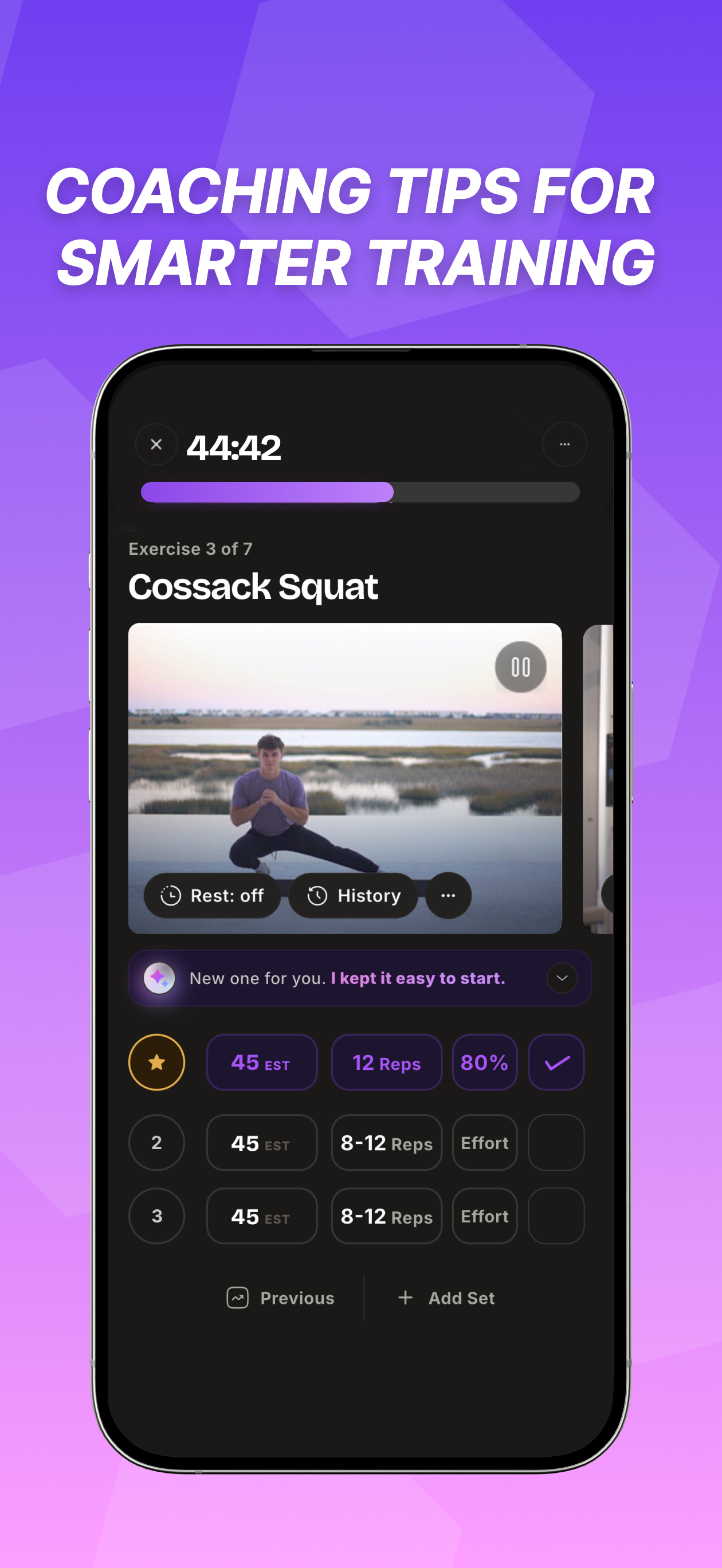 Kovo - Fitness Workout Log screenshot 5