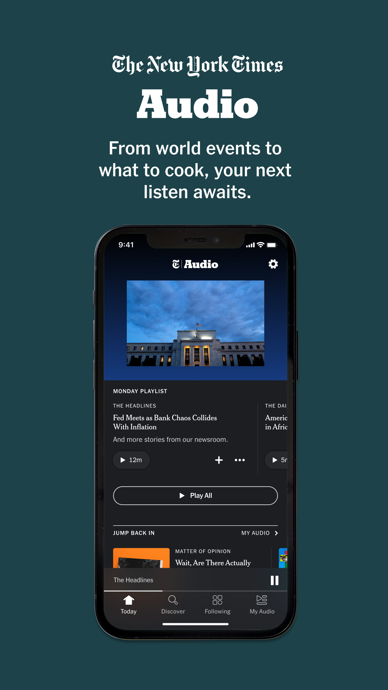 NYT Audio screenshot 1