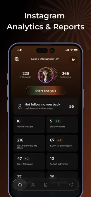 Unfollow Track: IG Unfollowers screenshot 1