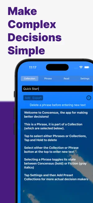 Concensus screenshot 2