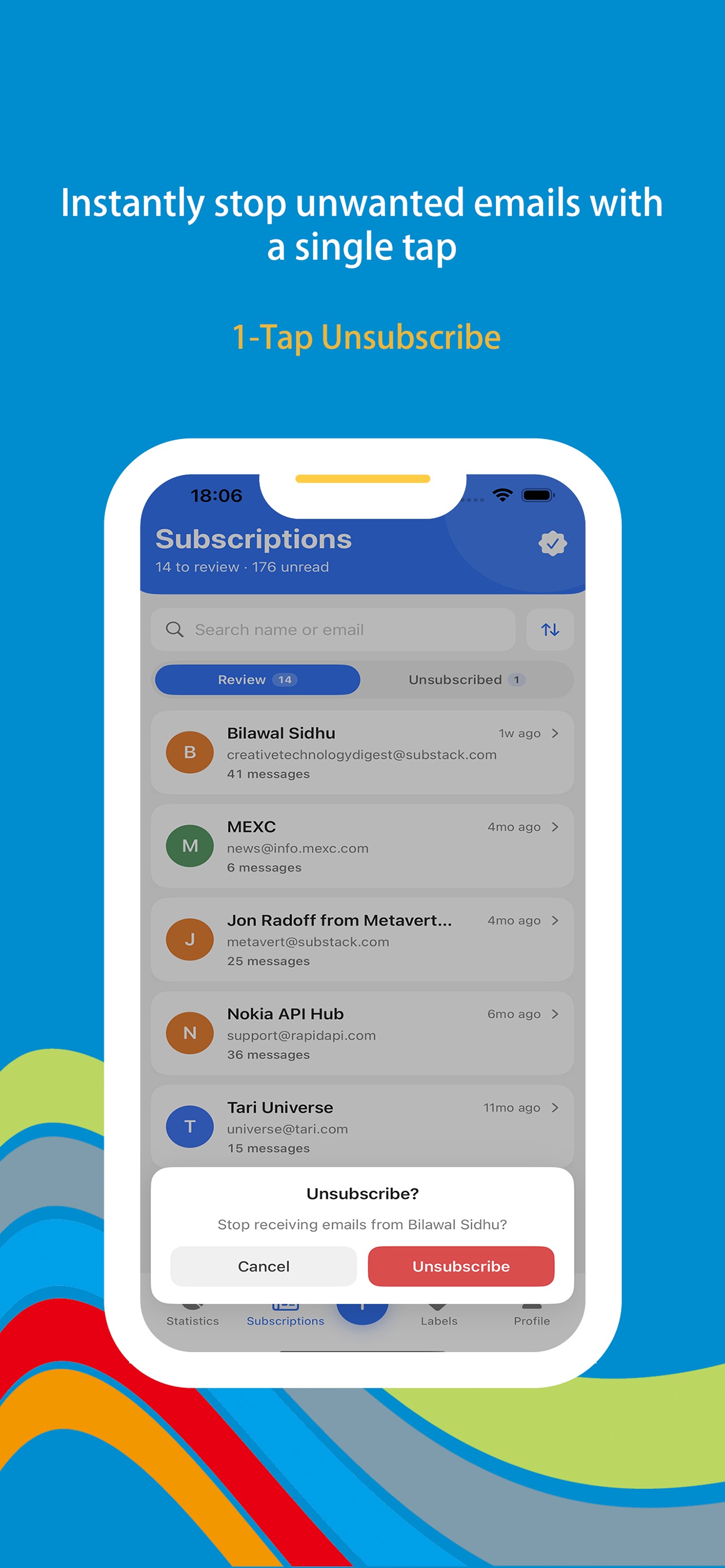 Screenshot 2 of Wonder Mail - Inbox Cleaner