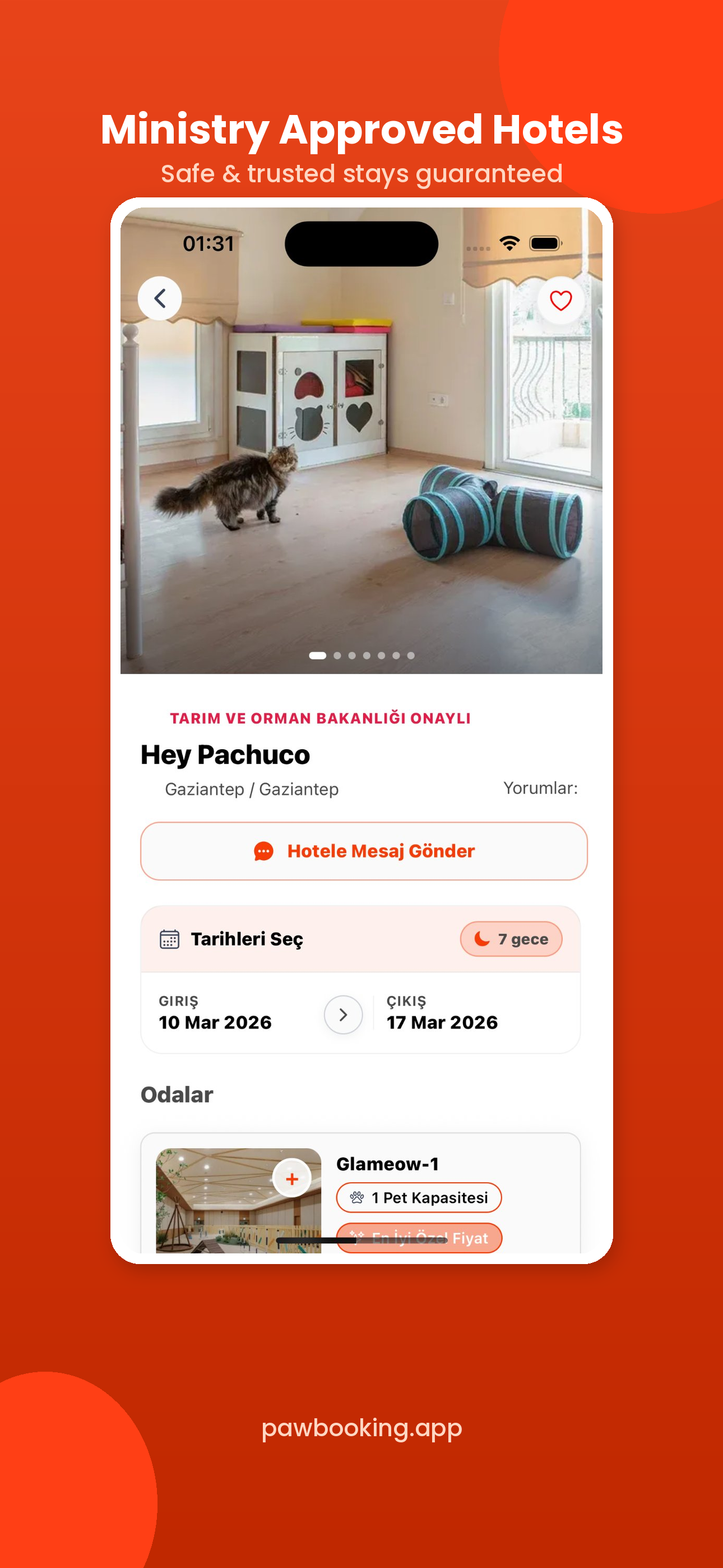 PawBooking: Pet Hotel Booking screenshot 5