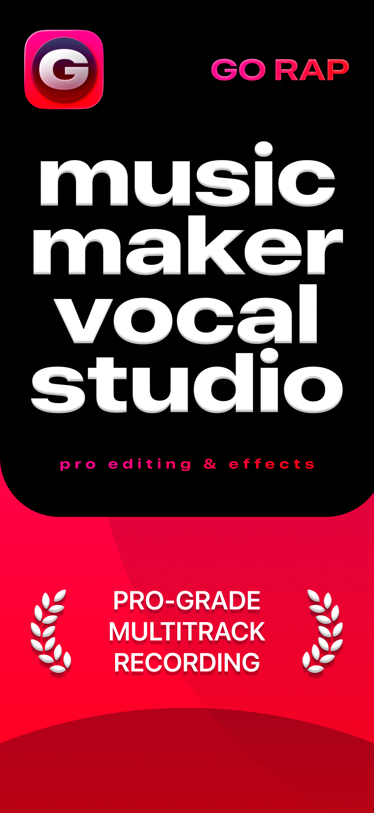 Go Rap: Voice Editing Studio