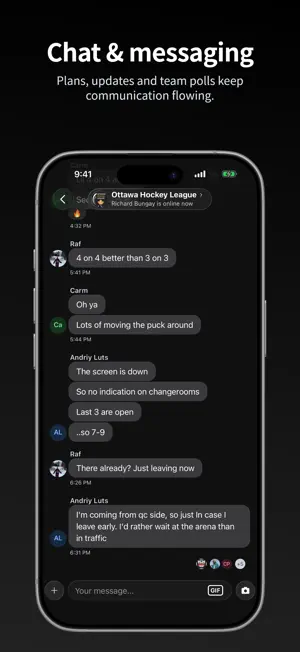 BenchApp - Sports Team Manager screenshot 1