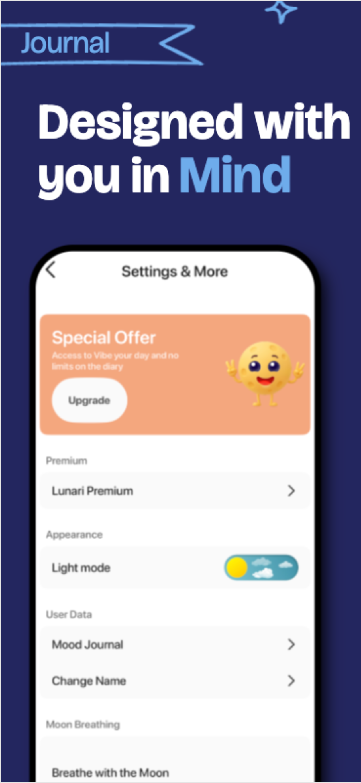 Lunari: Mood & Emotion Tracker