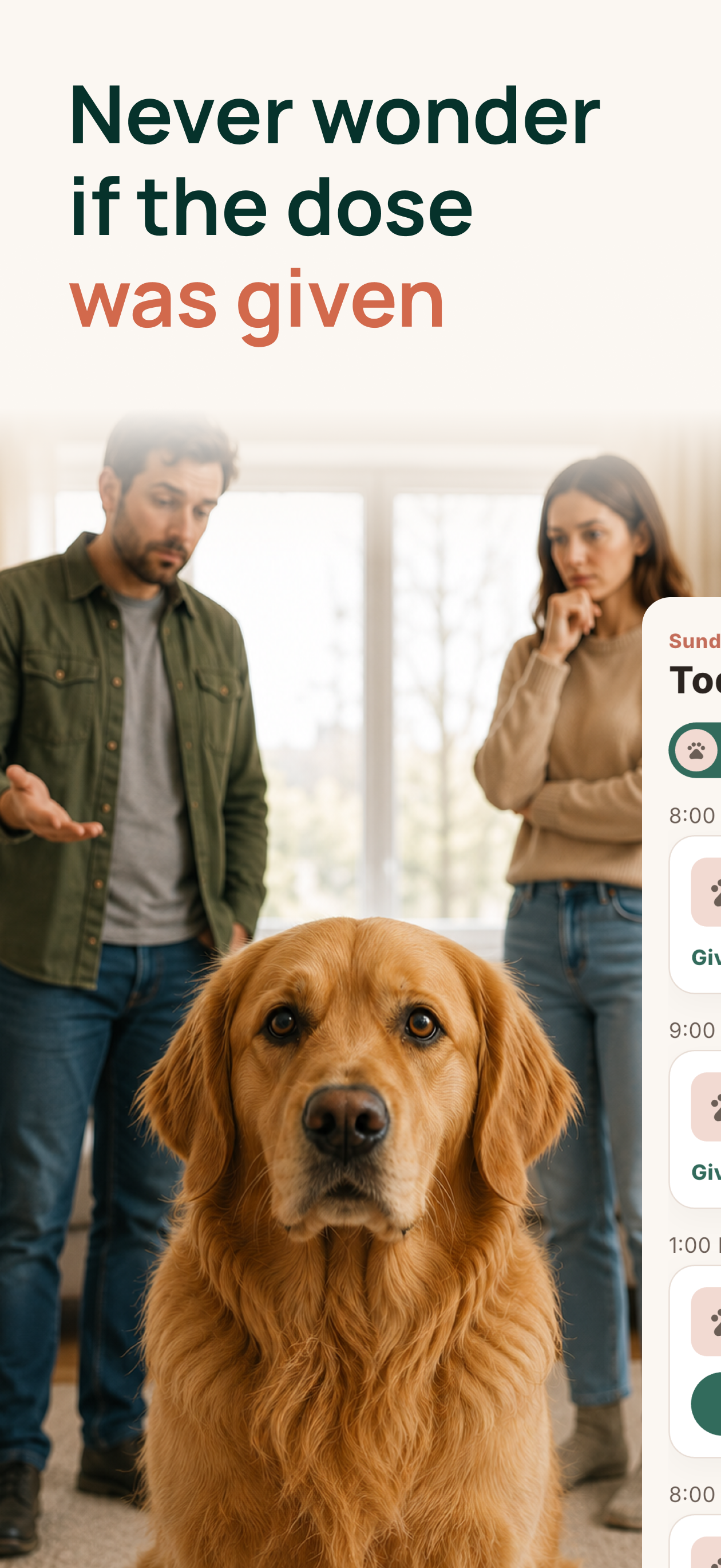 DoseHandoff Pet Medication Log