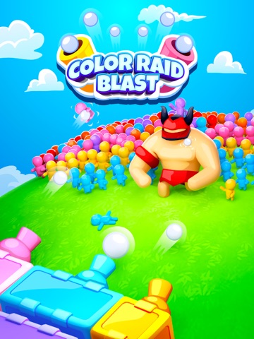 Color Raid Blast iPad screenshot
