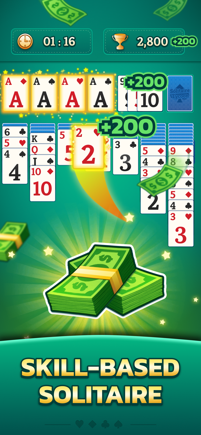 Solitaire Tycoon-Win Cash App
