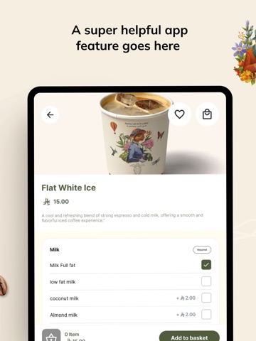 Namq Café iPad screenshot 6