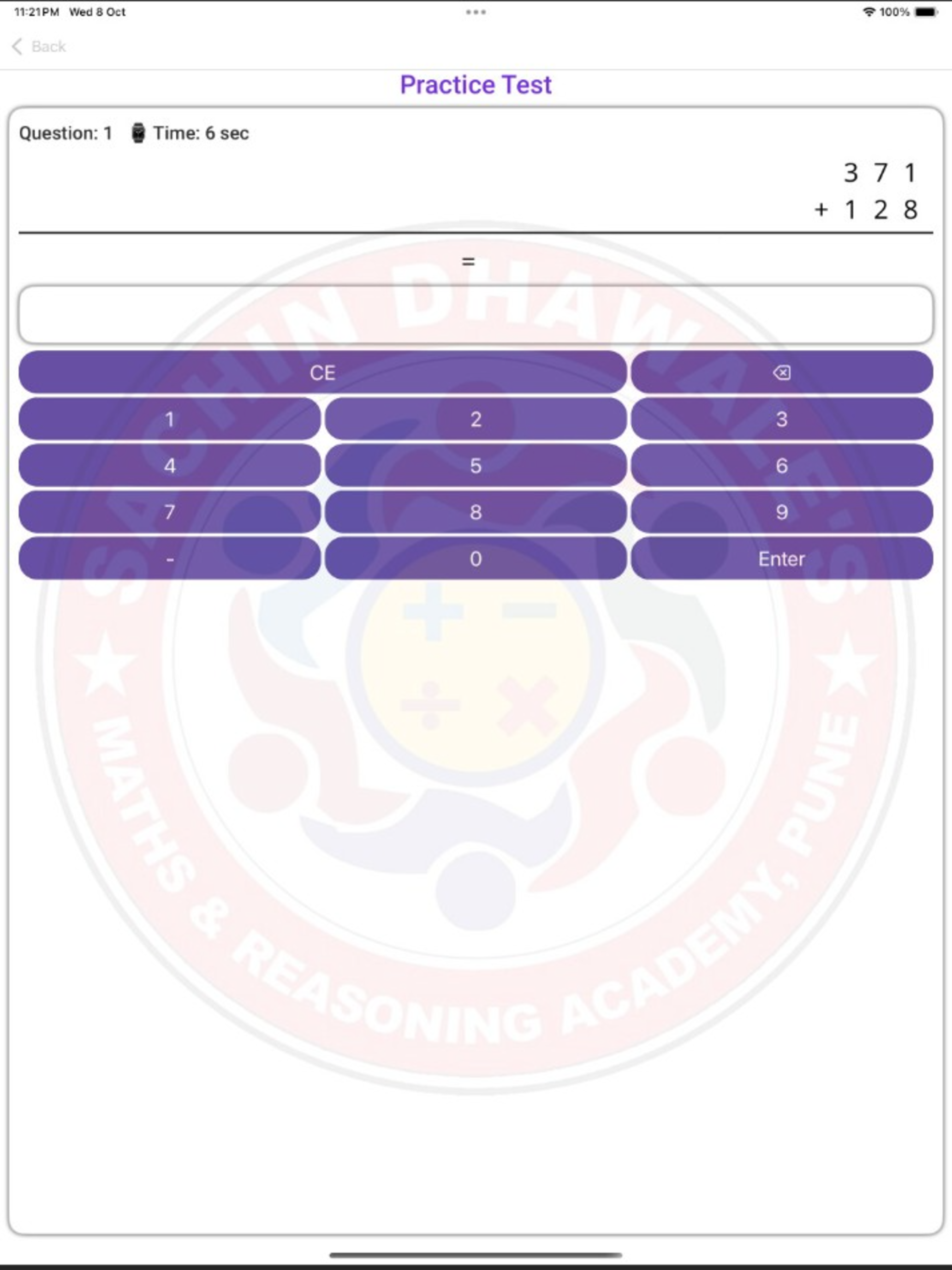 MATHS PRACTICE