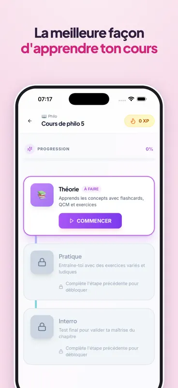 Oria Notes – Réviser avec l'IA screenshot 3 of 5