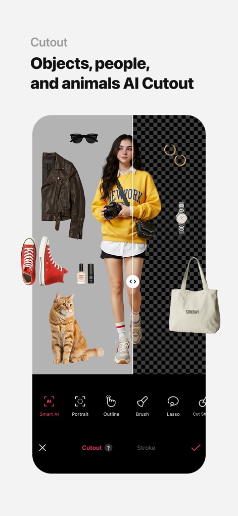EPIK - AI Photo & Video Editor - Intelligent Object Cutout