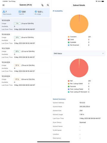 OpUtils iPad screenshot