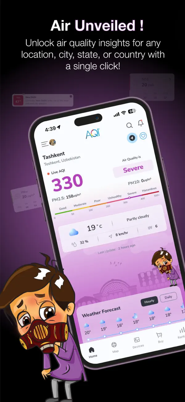 Screenshot #1 pour AQI