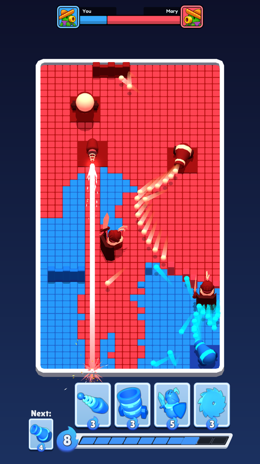 #2. Color Clash!! (iOS) 由: Voodoo