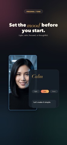 Personia: AI Character Chat iPhone screenshot