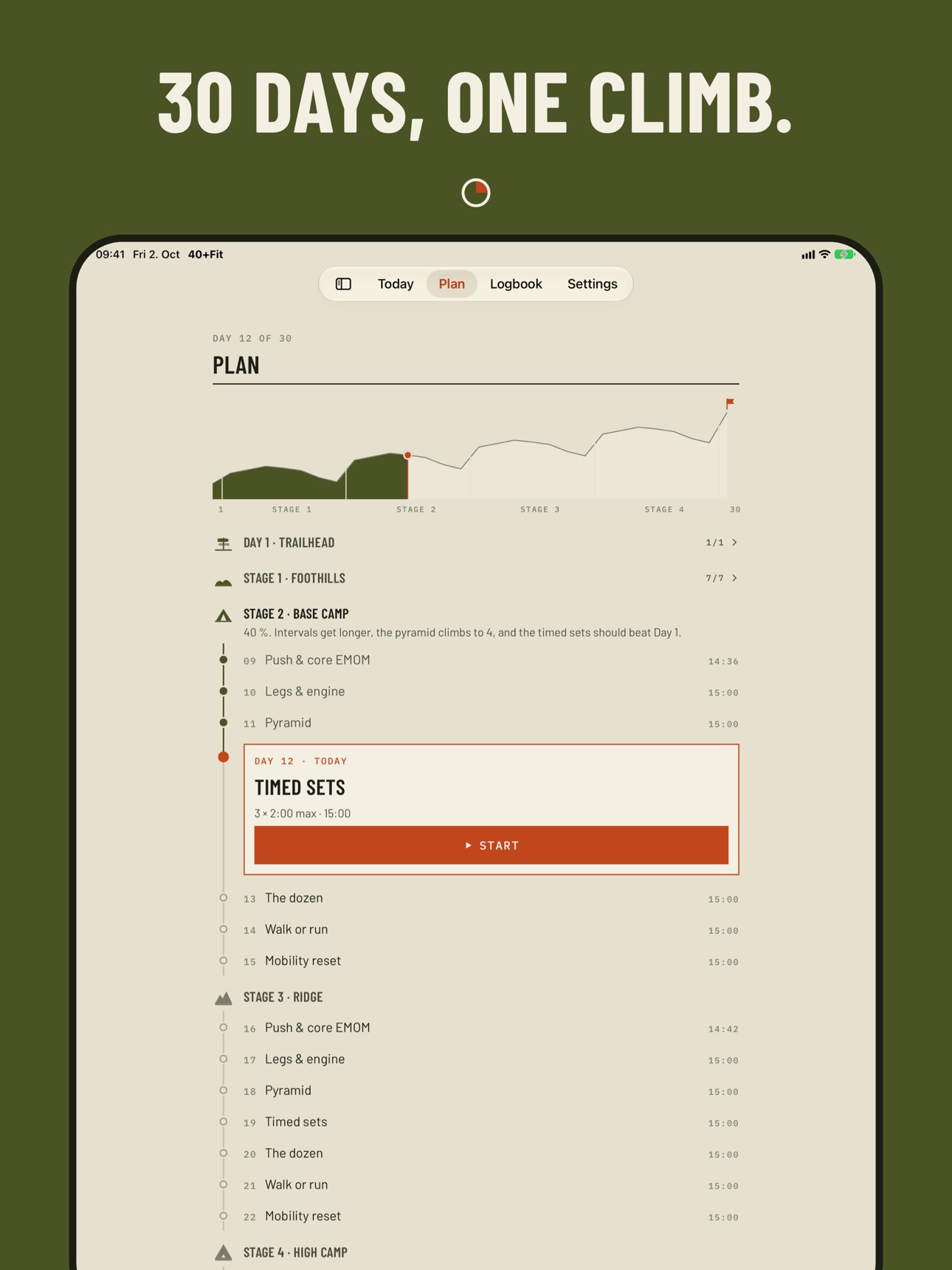 Screenshot 9 of 40+Fit: 15-Minute Workouts