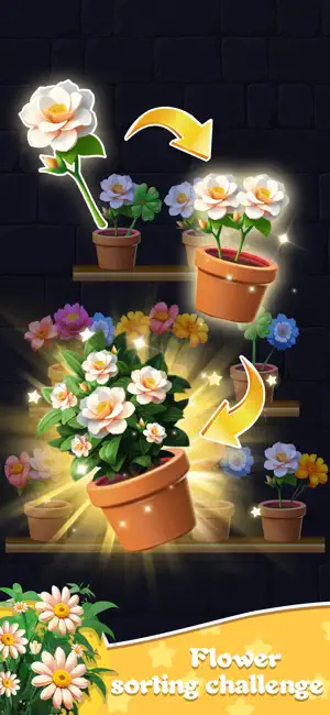 Flower Triple Sort:Blossom 3D screenshot 3