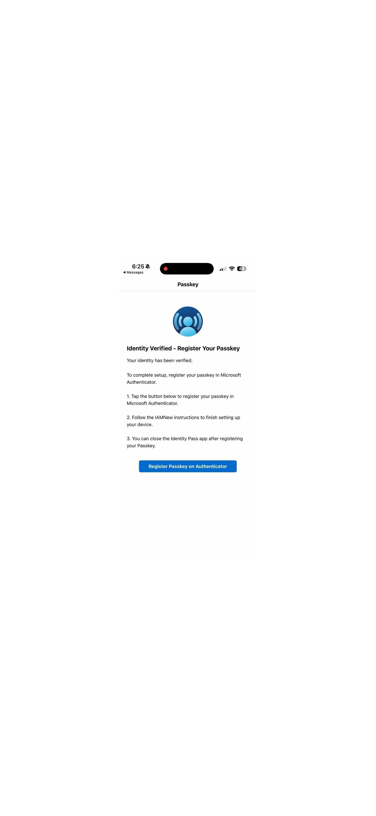 Screenshot 7 of Microsoft Identity Pass - New