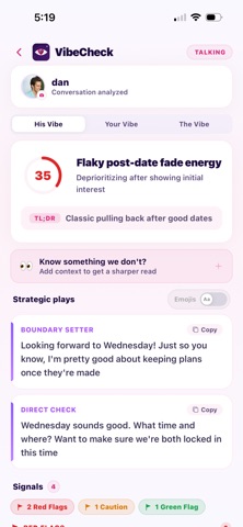 VibeCheck: Know the Score Screenshot 2 of 10